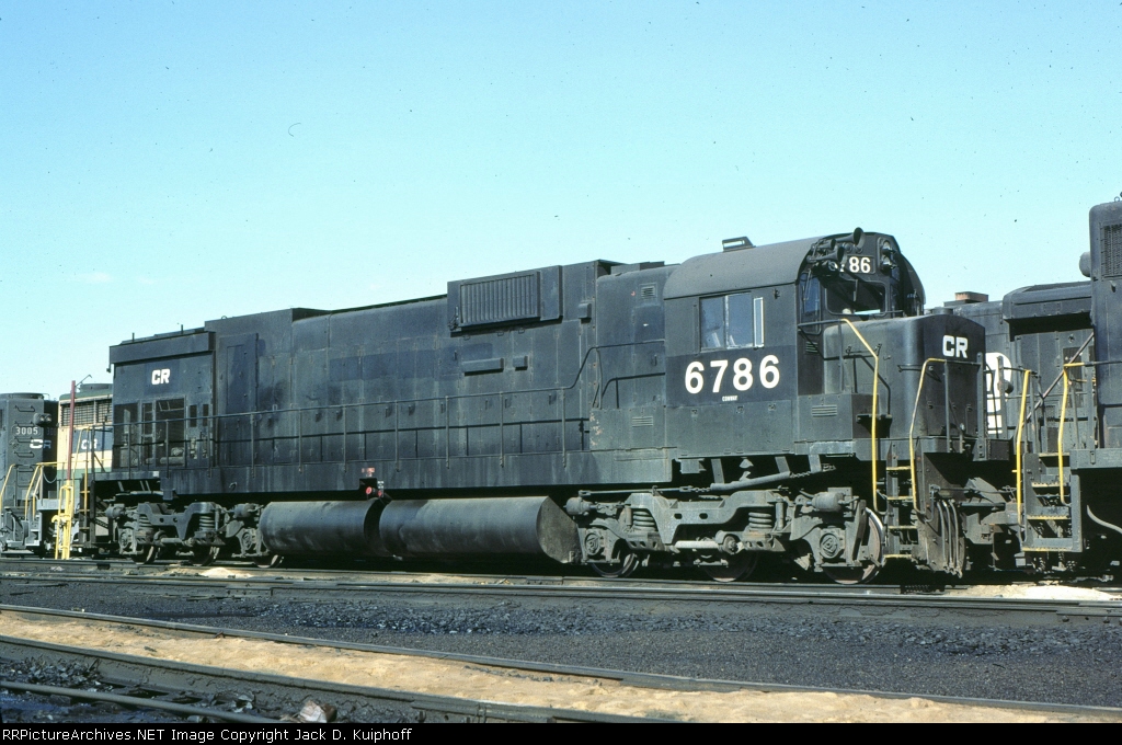 CR 6786 Croxton termianl, Secaucus, NJ. 3/13/1977